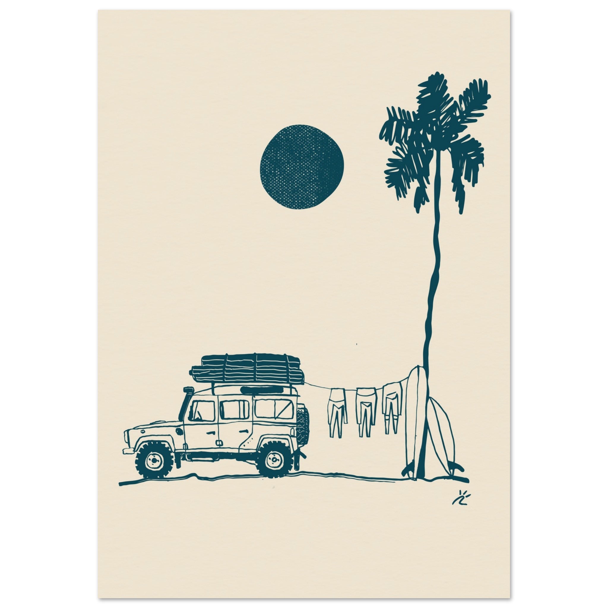 Impresión digital "Explore"