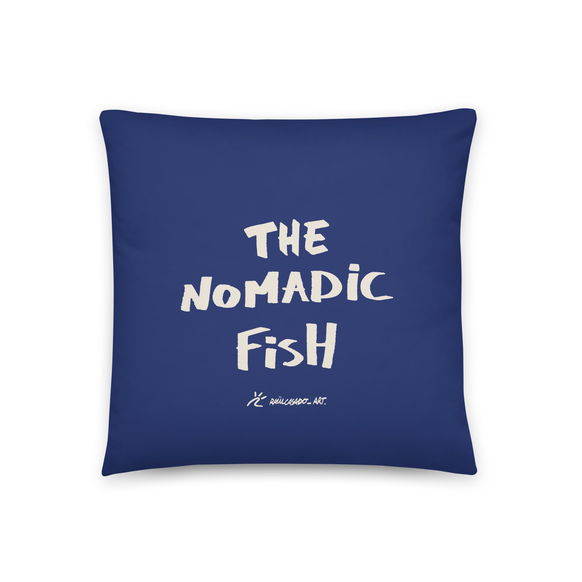 Cushion "The Nomadic Fish"