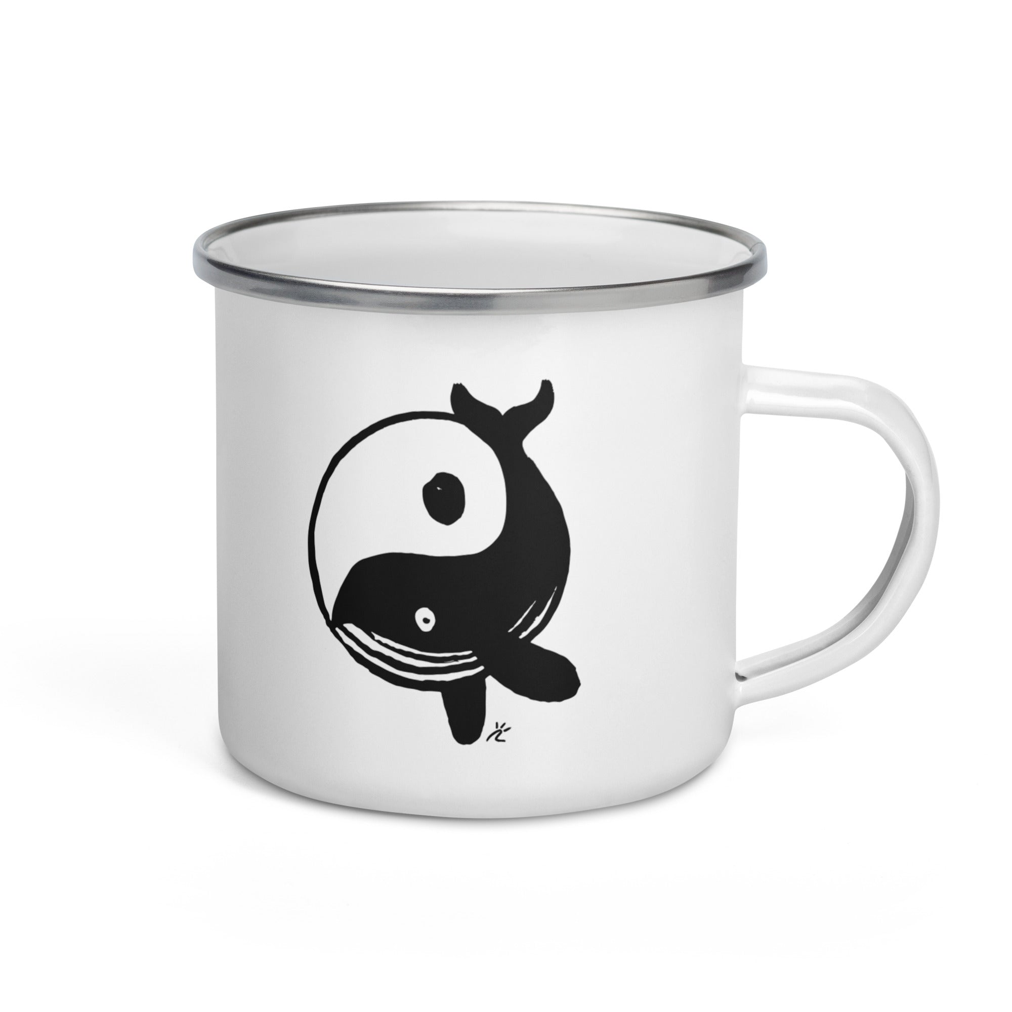 Taza esmaltada "Protect Nature"