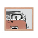 Impresión digital enmarcada "The Best Companion"