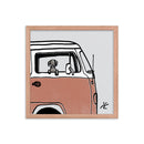 Impresión digital enmarcada "The Best Companion"