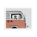 Impresión digital enmarcada "The Best Companion"