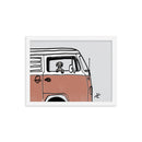 Impresión digital enmarcada "The Best Companion"