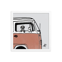 Impresión digital enmarcada "The Best Companion"