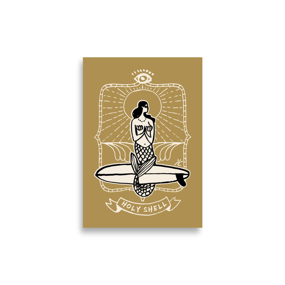 Impresión digital "Holy Shell"