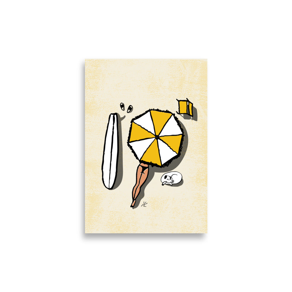 Impresión digital "Sun, Salt & Dreams"