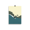 Impresión digital "Magic Island"