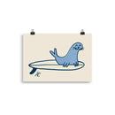 Impresión digital "Sealife"