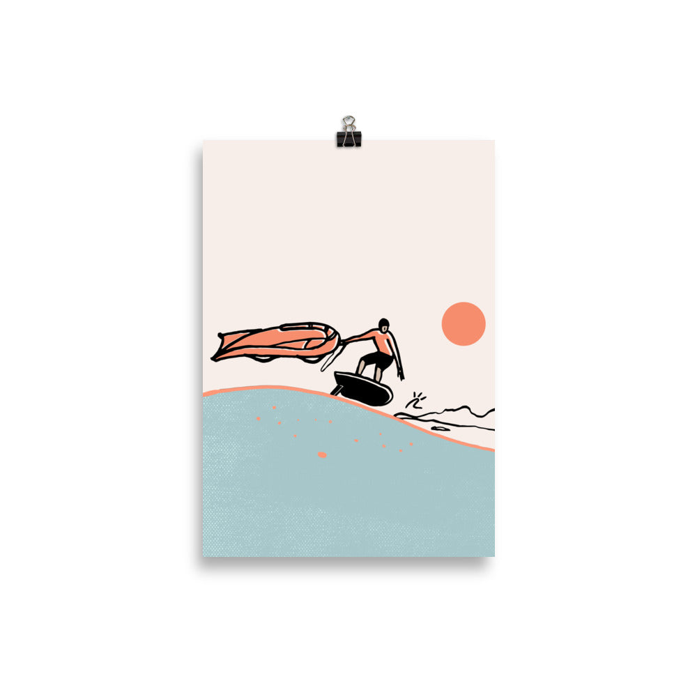 Impresión digital "Levitation"