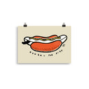 Impresión digital "Hungry for surf"