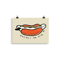 Impresión digital "Hungry for surf"