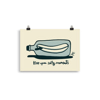 Impresión digital "Keep your salty moments"