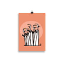 Impresión digital "seagull in balance"