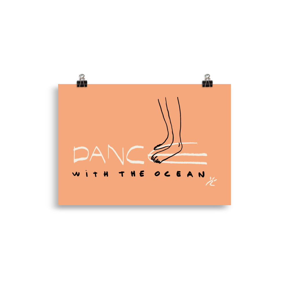 Impresión digital "Dance with the Ocean"
