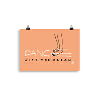 Impresión digital "Dance with the Ocean"