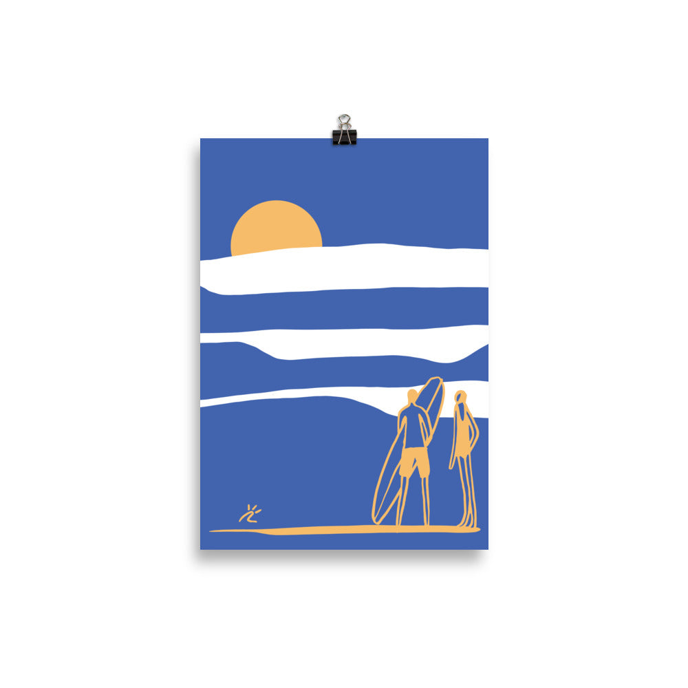 Impresión digital "Riding the Sunrise"