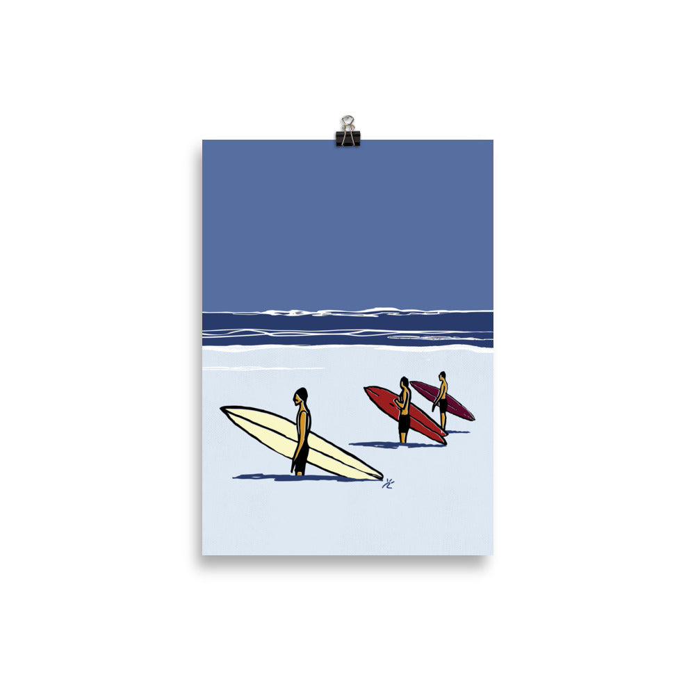 Impresión digital "Ride the Horizon"