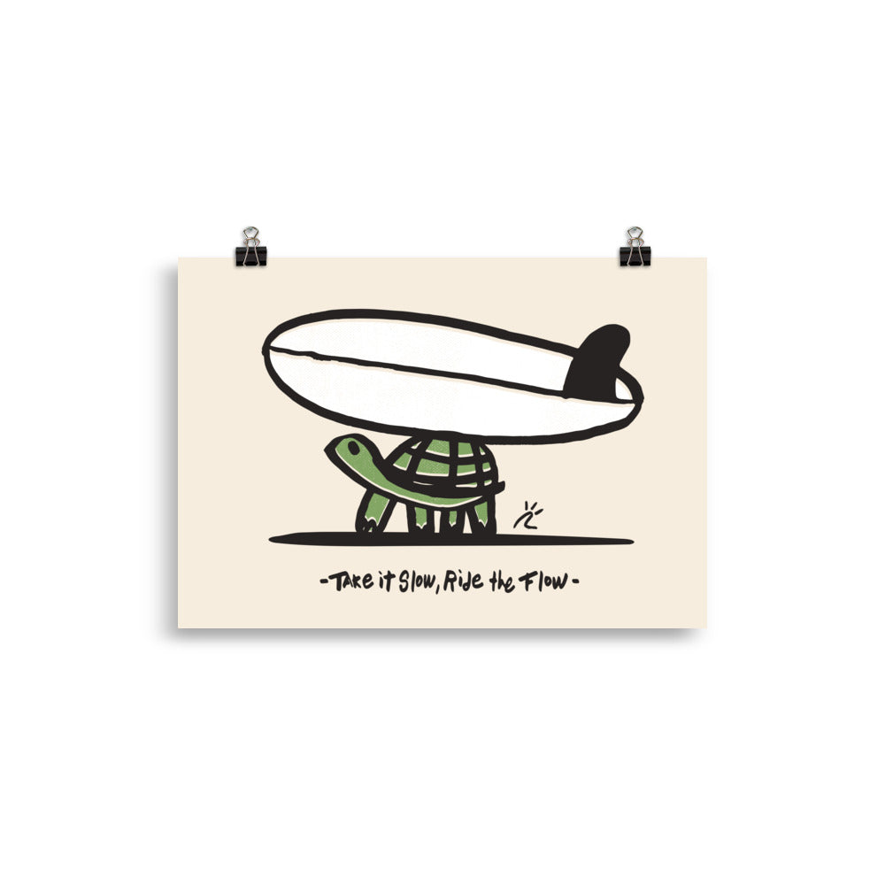 Impresión digital "Take it Slow"