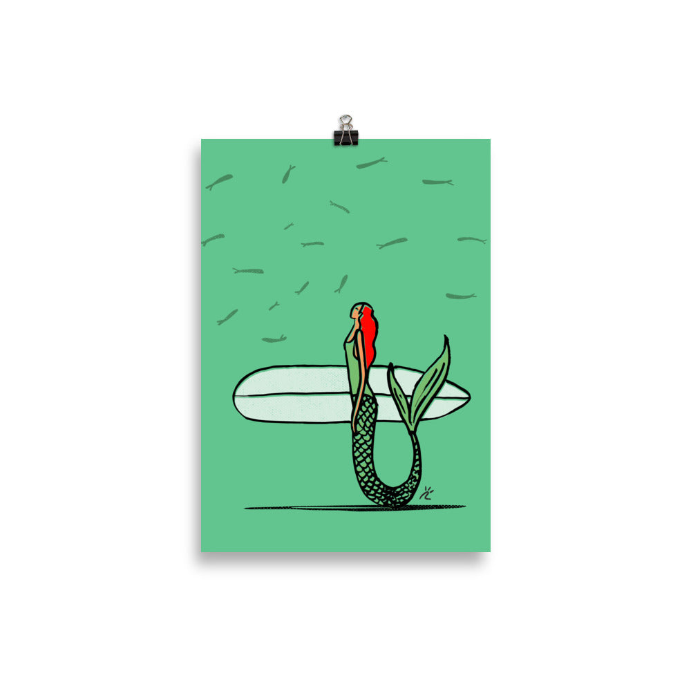 Impresión digital "Mermaids only want to dance"