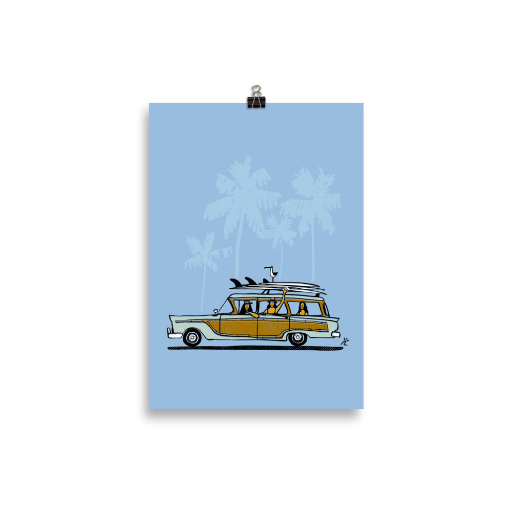 Impresión digital "Wild Ride & Sea Vibes"