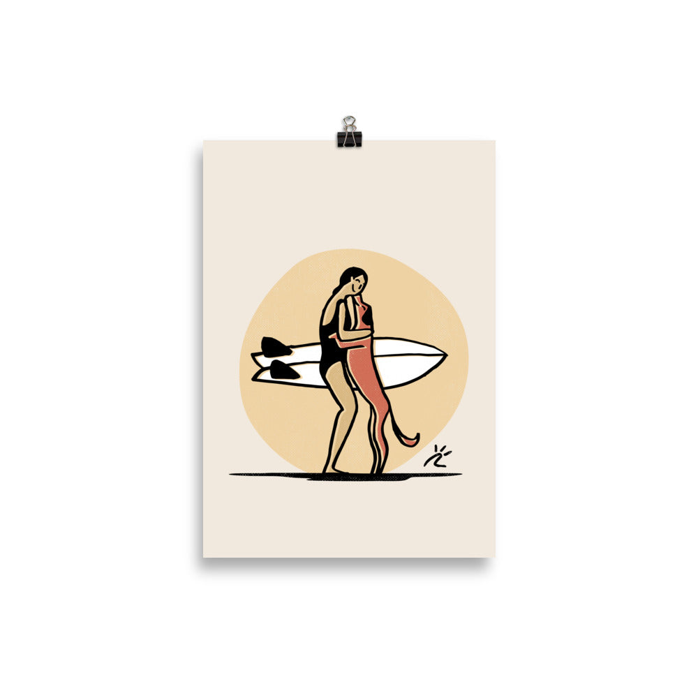 Impresión digital "Warm Welcomes"