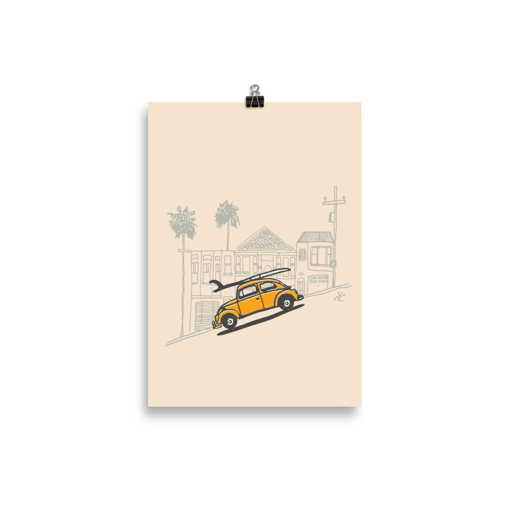 Impresión digital "Downhill Dreams"