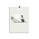 Impresión digital "Wings and waves"