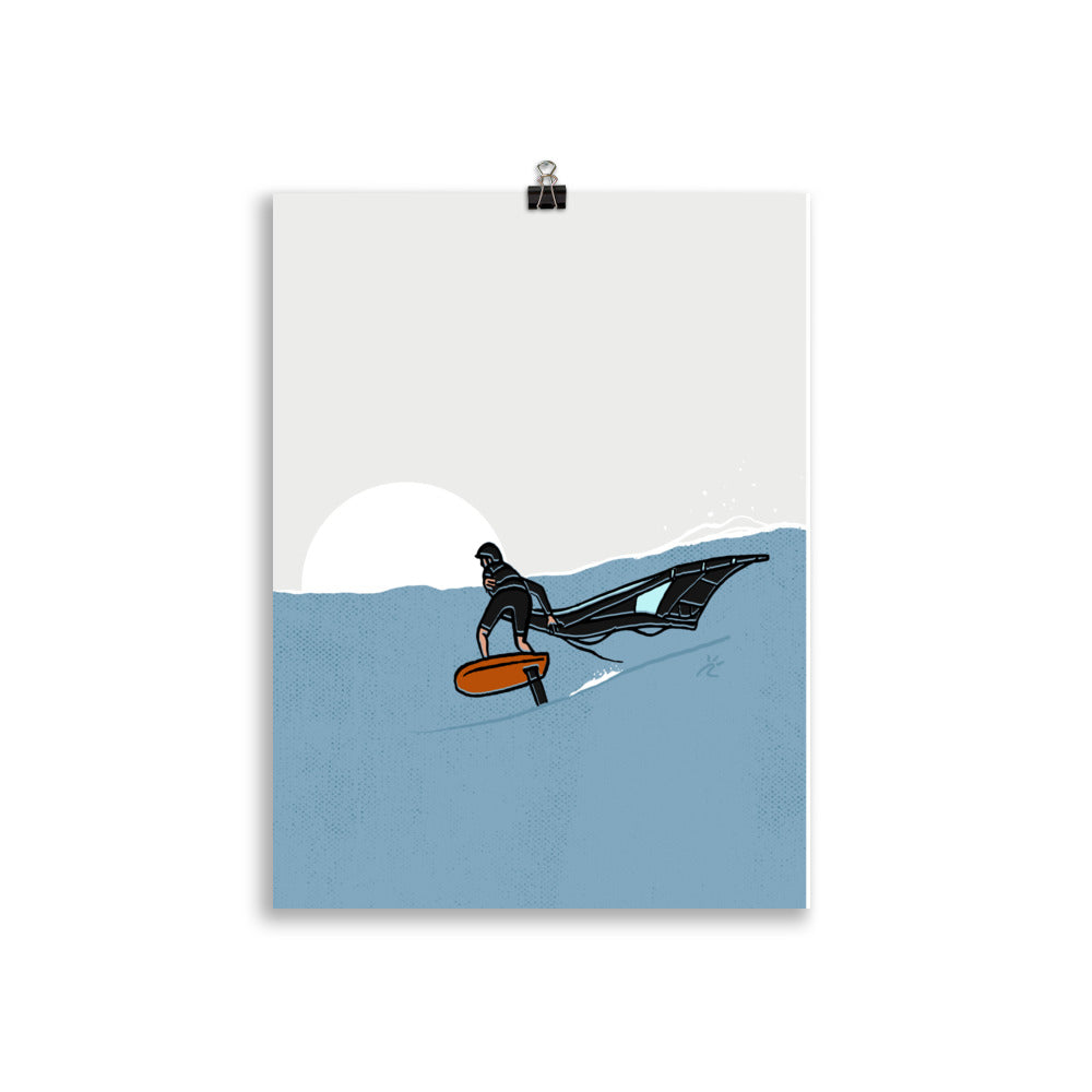 Impresión digital "Let yourself go"