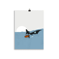 Impresión digital "Let yourself go"