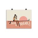 Impresión digital "Take a Break"