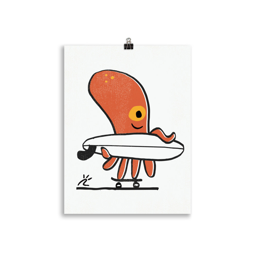 Impresión digital "Octosurfer"