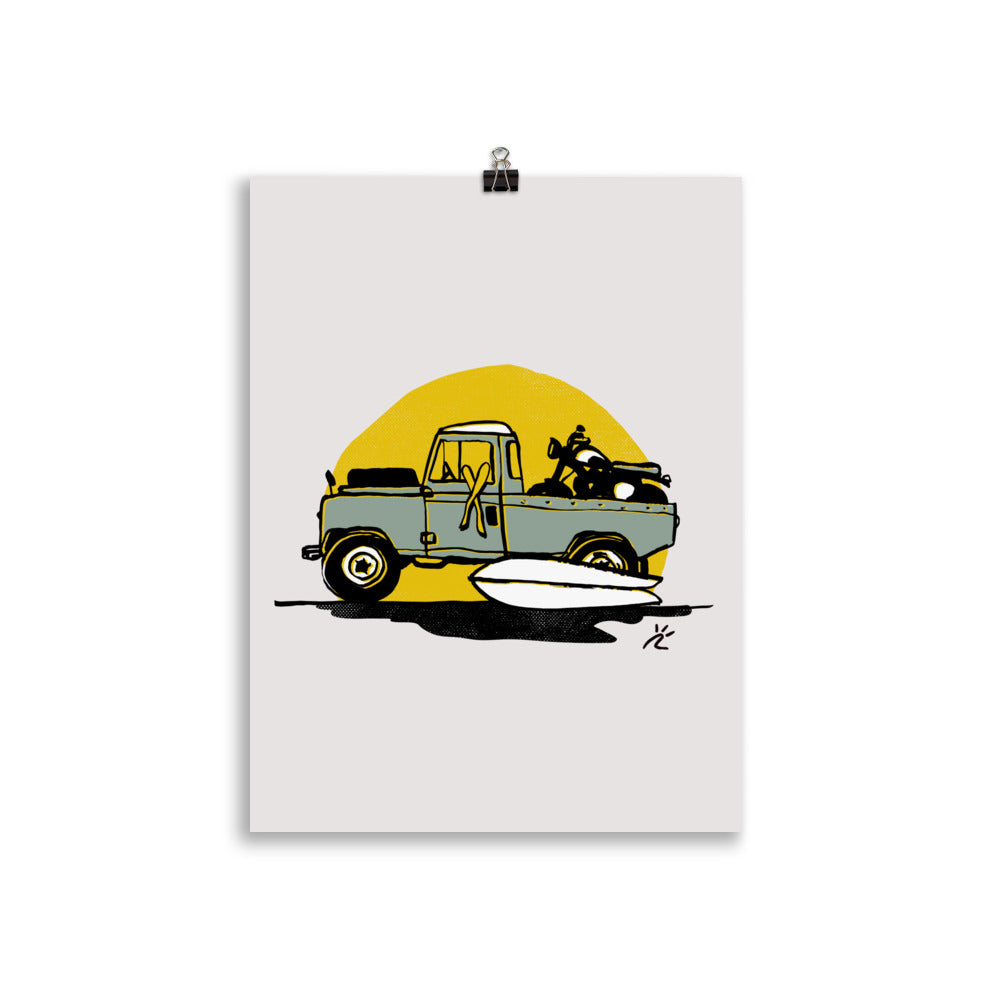 Impresión digital " Relax Time"