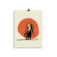 Impresión digital "Howling dawn"