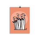 Impresión digital "seagull in balance"