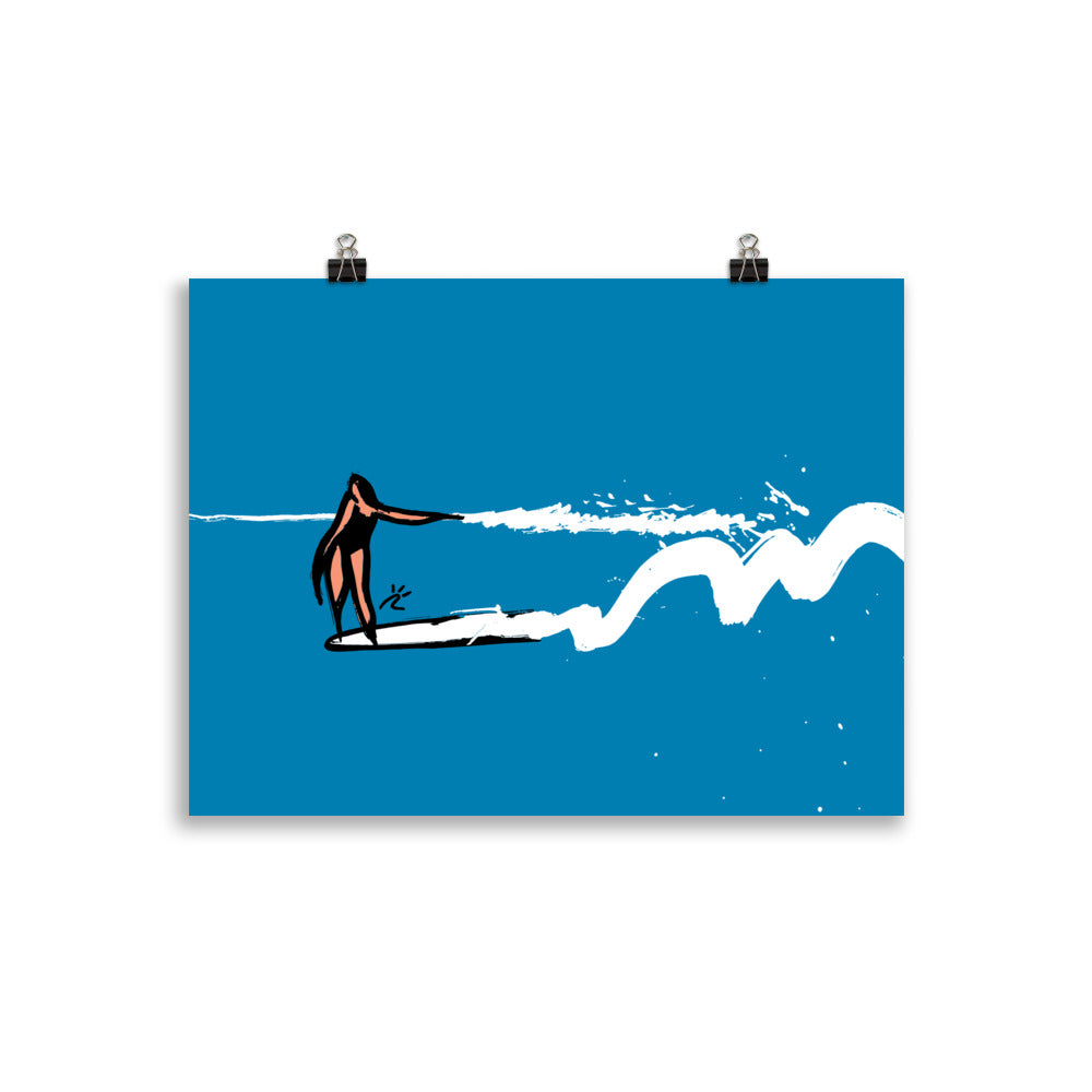 Impresión digital "Surfing Abstract"