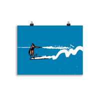 Impresión digital "Surfing Abstract"