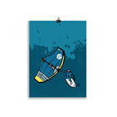 Impresión digital "Windfoil Queen"