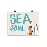 Impresión digital "Sea Soul"