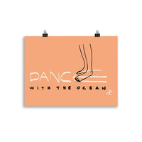 Impresión digital "Dance with the Ocean"