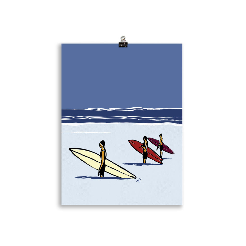 Impresión digital "Ride the Horizon"