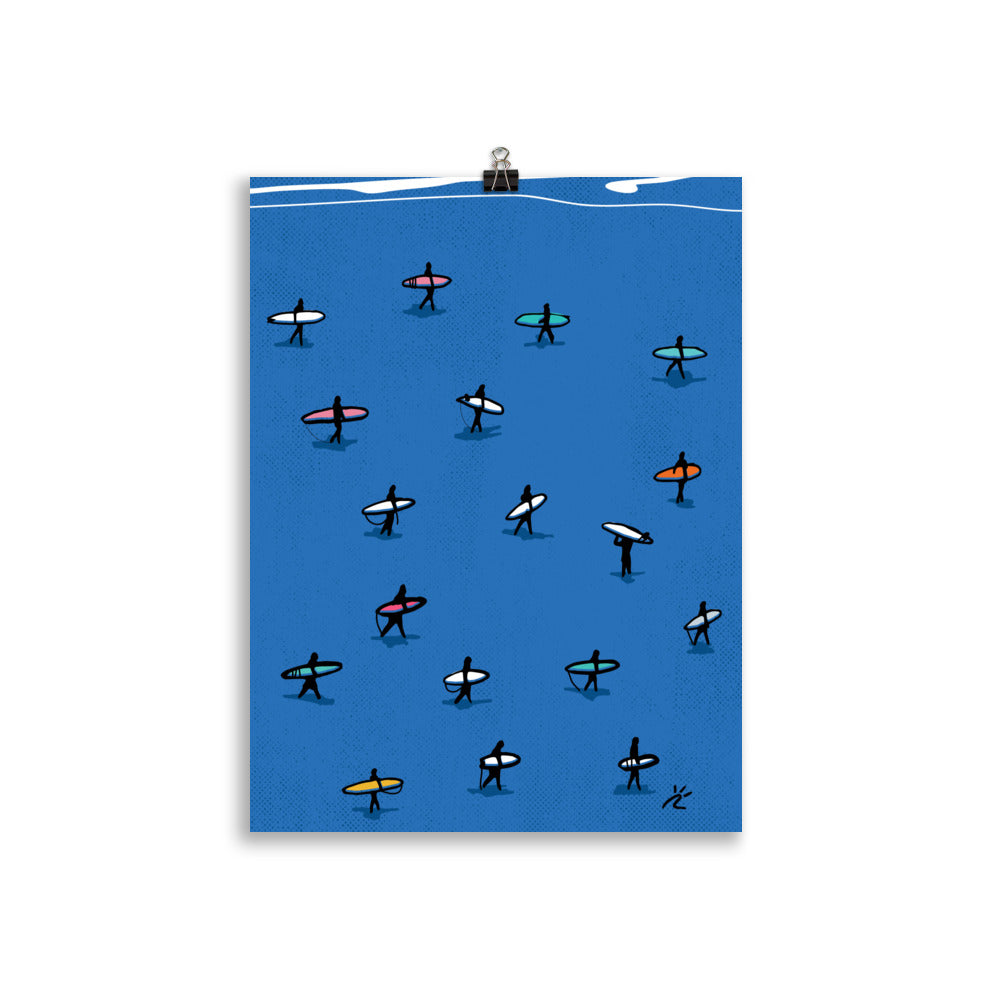 Impresión digital "Office day at the Break"