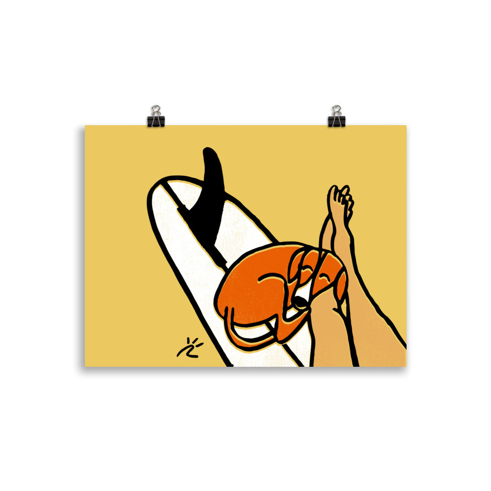 Impresión digital "Endless waves, Paceful dreams"