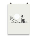 Impresión digital "Wings and waves"