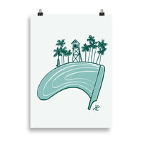 Impresión digital "Fin your paradise"