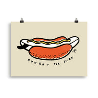 Impresión digital "Hungry for surf"