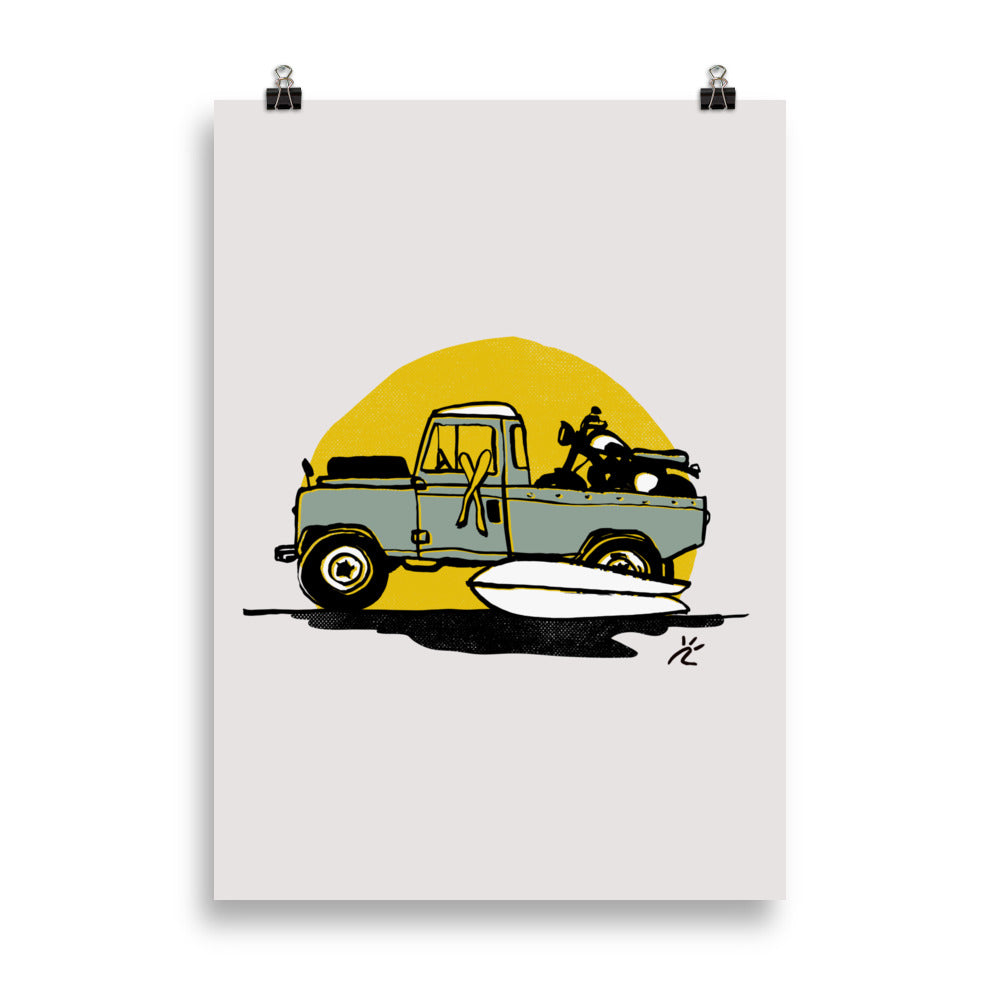 Impresión digital " Relax Time"