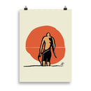 Impresión digital "Howling dawn"