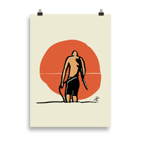 Impresión digital "Howling dawn"