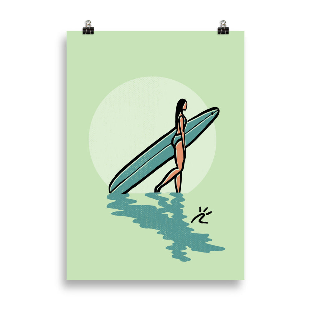 Impresión digital "Emerald Serenity"