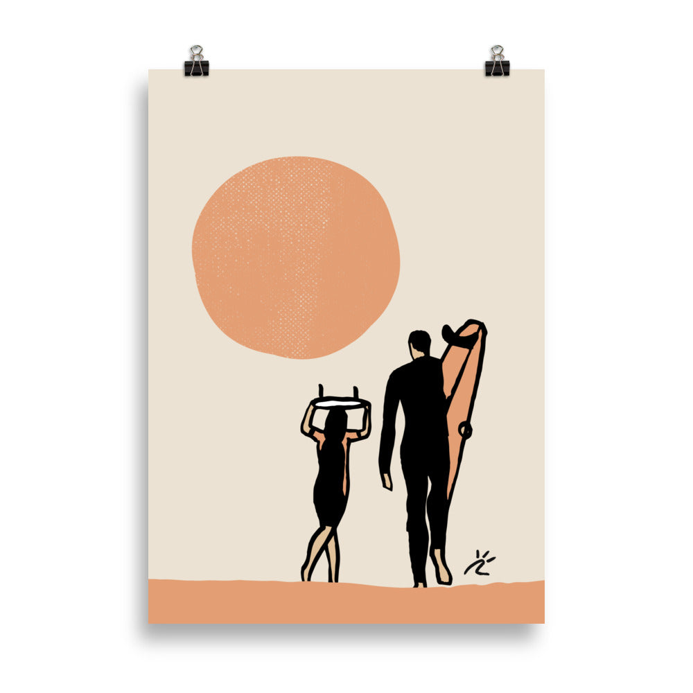 Impresión digital "Salty Bond"